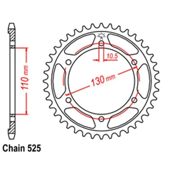 Weekend Sale Rear Sprocket