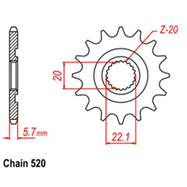 Special Discount Front Sprocket