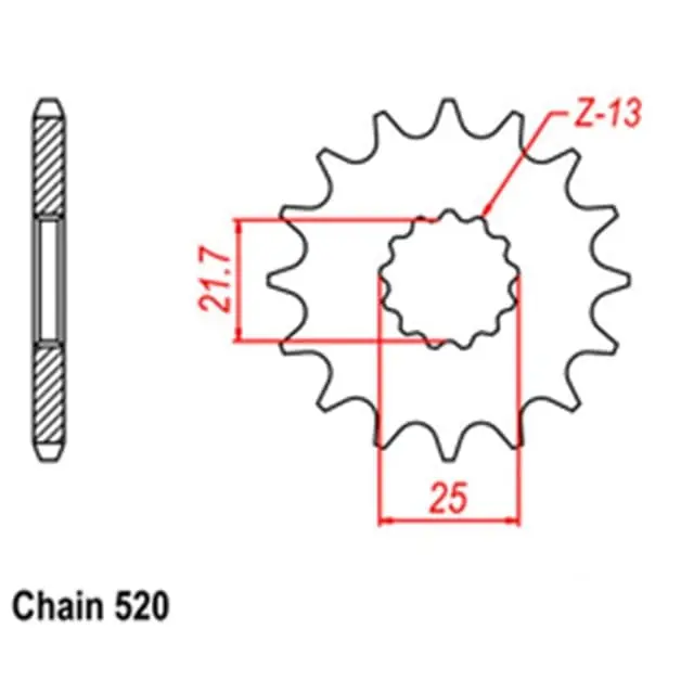 Clearance Front Sprocket