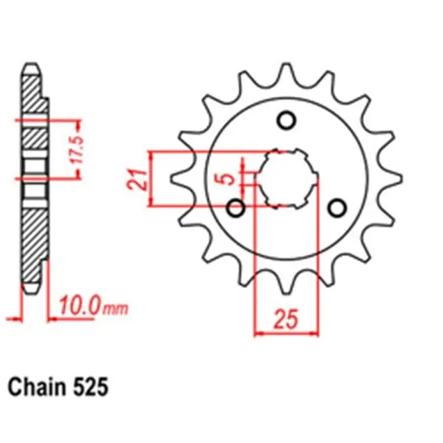 Certified Front Sprocket
