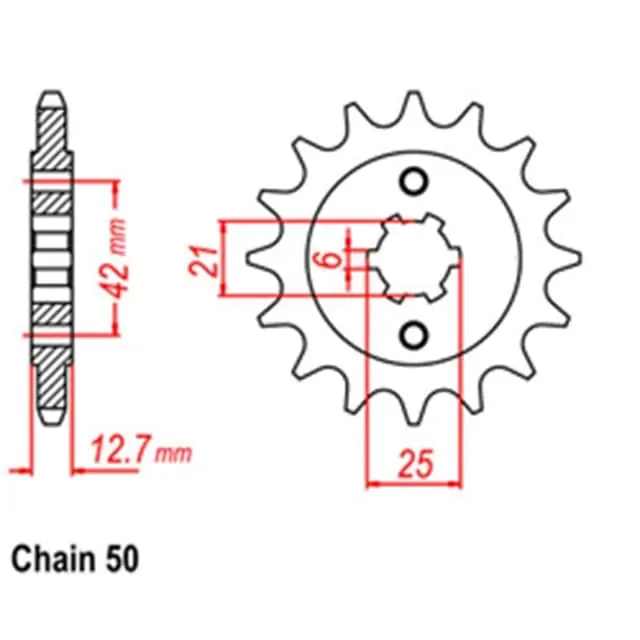 Trusted Brand Front Sprocket
