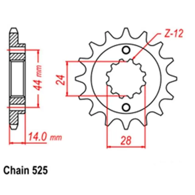 Shop Now Front Sprocket