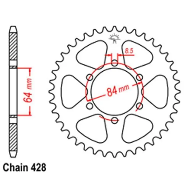 Factory Price Rear Sprocket