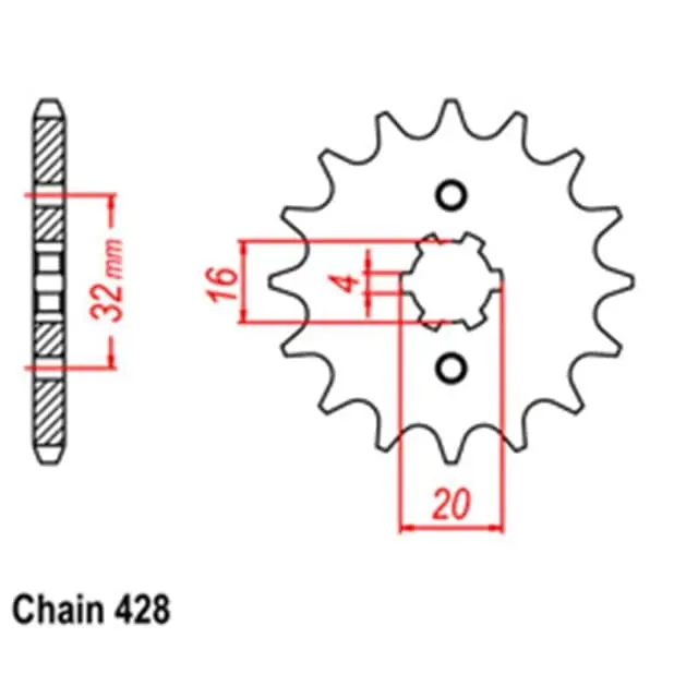 Discount Front Sprocket