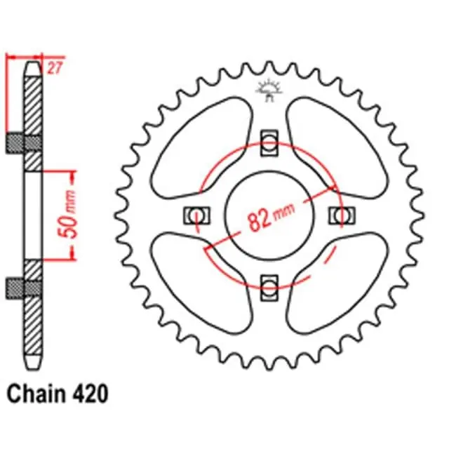 Best Price Rear Sprocket