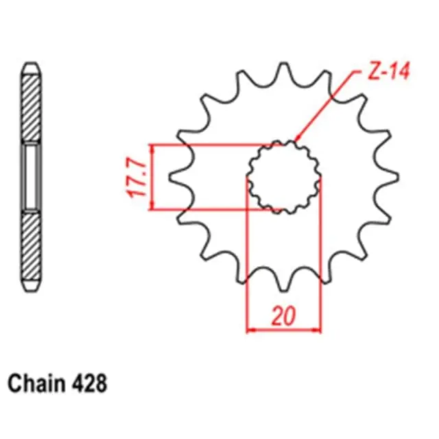 Editor’s Pick Front Sprocket