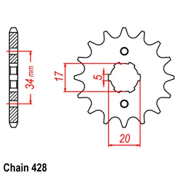 Seasonal Sale Front Sprocket