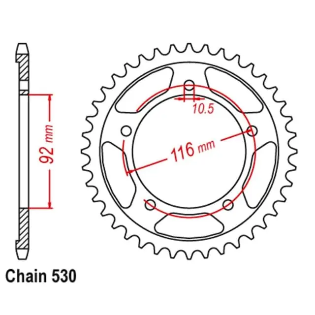 Rear Sprocket Clearance