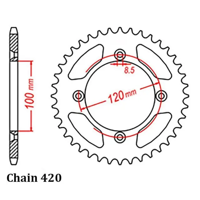 Best Price Rear Sprocket