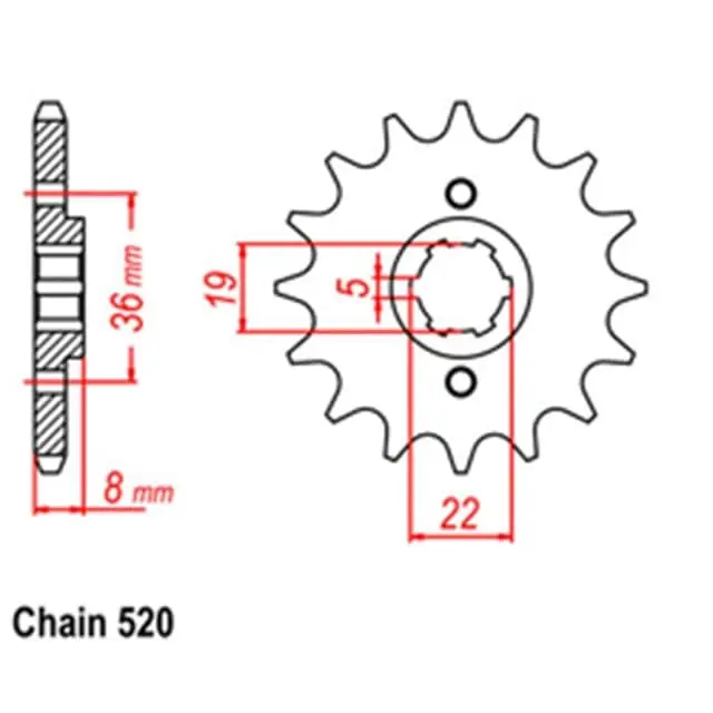 Cheap Front Sprocket