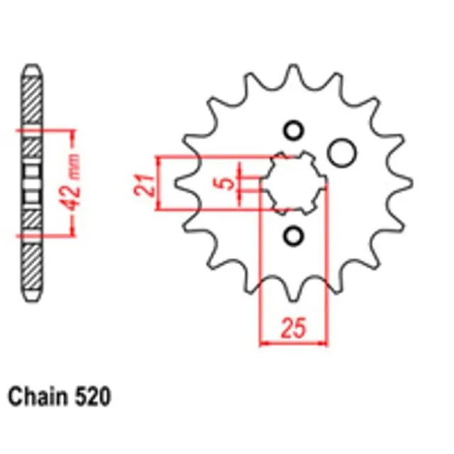 Warranty Included Front Sprocket