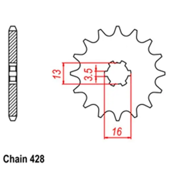 Budget Front Sprocket