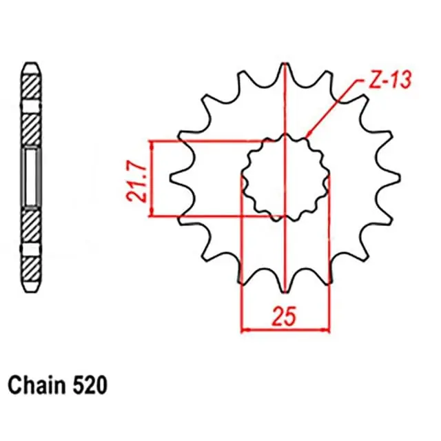 Brand New Front Sprocket