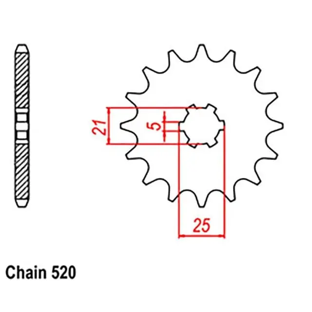 While Supplies Last Front Sprocket