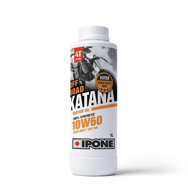 Bargain Ipone Katana Off-Road 10W60 1L 4 Stroke Oil