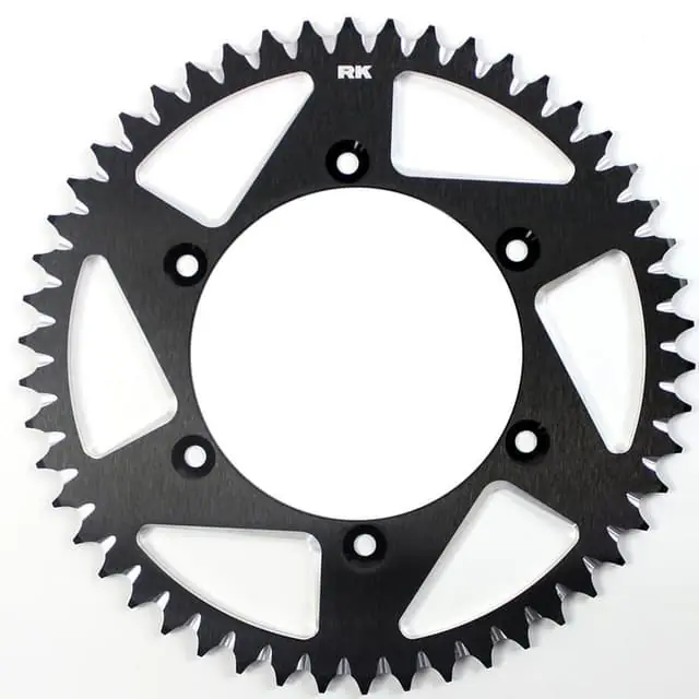 RK 49T 520P Black Alloy Racing Sprocket Fresh Stock