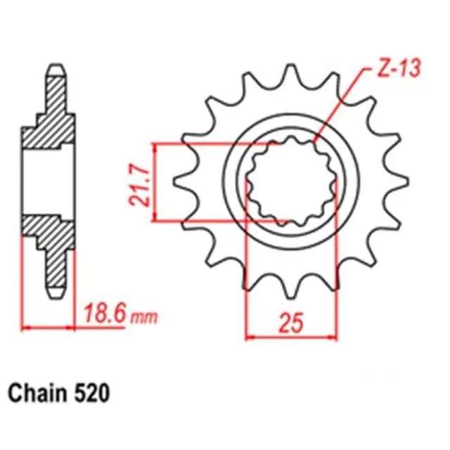 Factory Price Front Sprocket