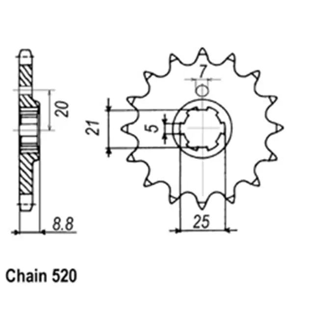 Best Seller Front Sprocket