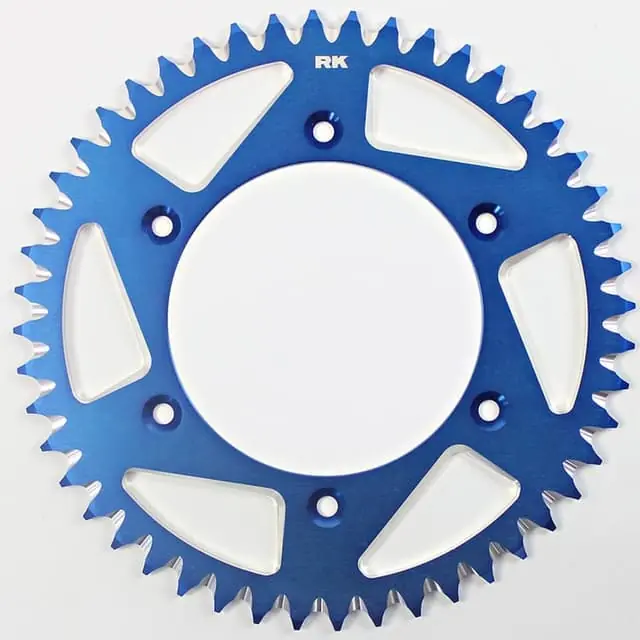 RK 48T 520P Blue Rear Alloy Sprocket Order Now