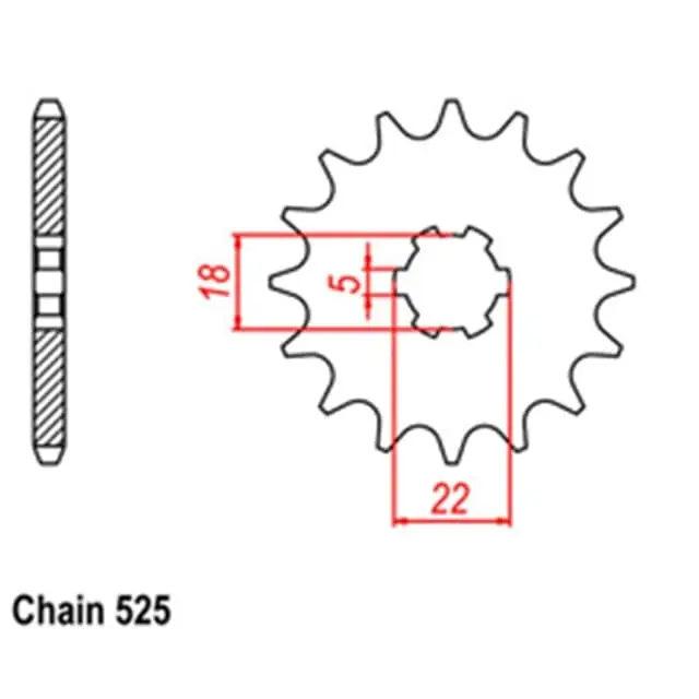 Deal Front Sprocket