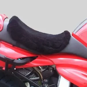 Big Sale Good Wool Solo Black Sheepskin Seat Pad