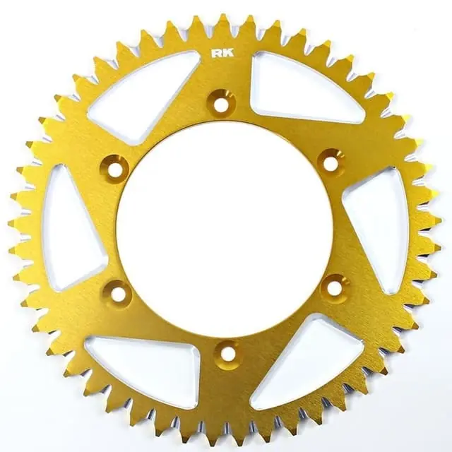 RK 50T 520P Gold Alloy Racing Sprocket Brand New
