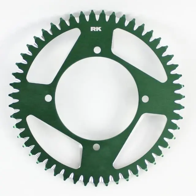 RK 51T 420P Kawasaki Green Rear Alloy Sprocket Affordable