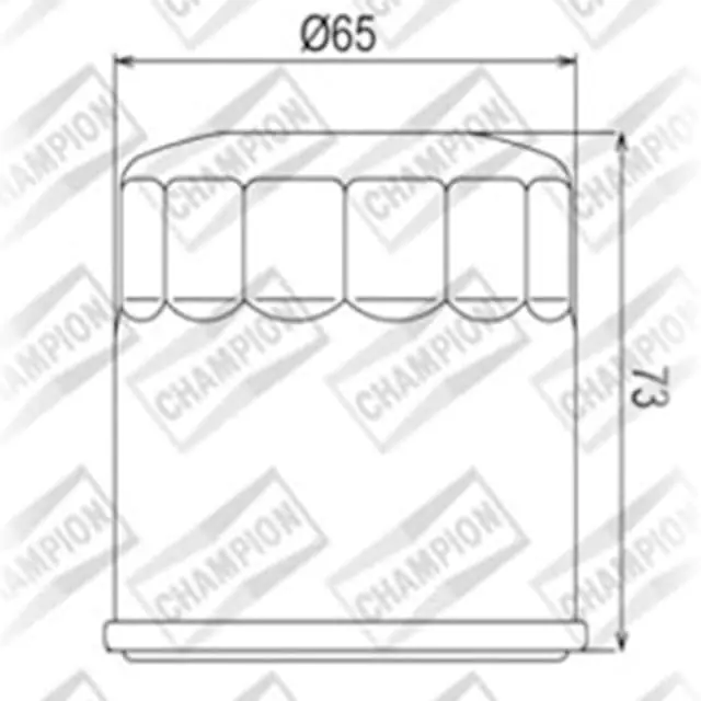 Champion COF203 (303) Oil Filter Money Back Guarantee