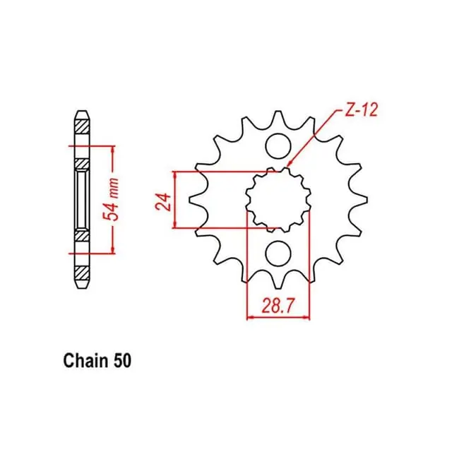 Direct From Factory Front Sprocket