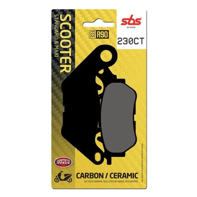 SBS Carbon Tech Scooter Front / Rear Brake Pads One Day Deal