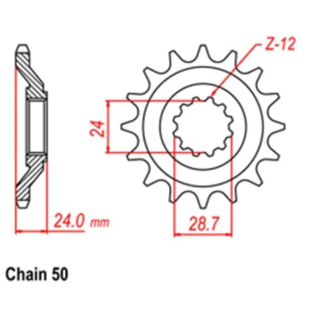 Seasonal Sale Front Sprocket
