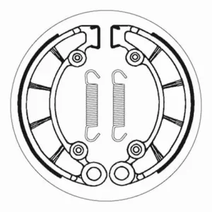 SBS Front / Rear Brake Shoes Hot Deal