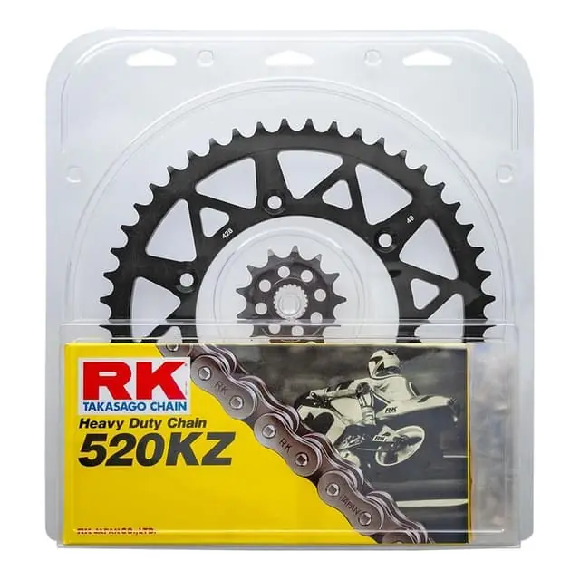 Time-Limited RK Lite Suzuki RMZ250 13-19 Black 13/50 Chain & Sprocket Kit