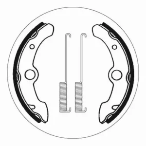 SBS Front / Rear Brake Shoes Deal