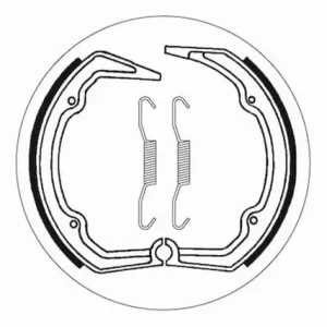 SBS Front / Rear Brake Shoes Buy Direct