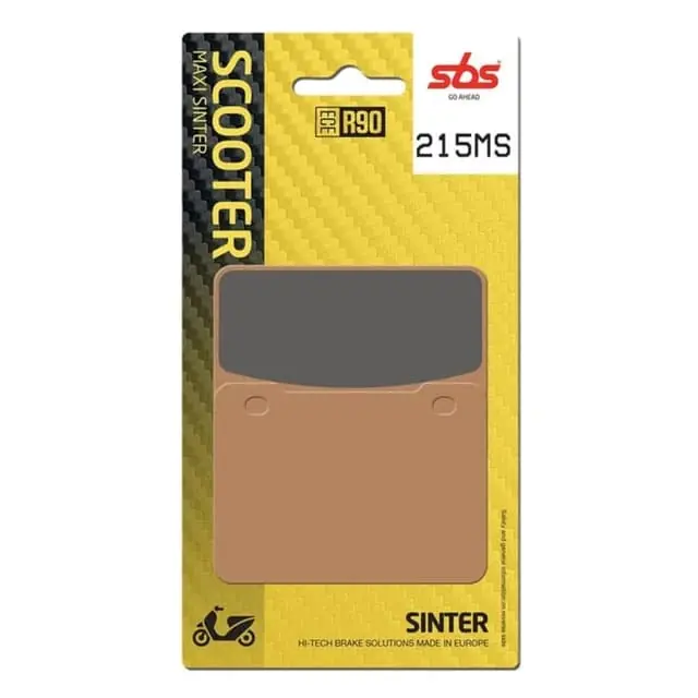 SBS Sintered Maxi Scooter Front Brake Pads Free Returns