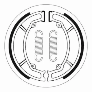 SBS Front / Rear Brake Shoes High Quality