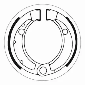 SBS Front / Rear Brake Shoes Latest