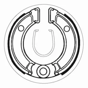 SBS Front / Rear Brake Shoes Fast Shipping