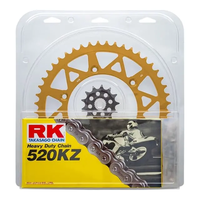 RK Lite Suzuki RMZ250 13-19 Gold 13/49 Chain & Sprocket Kit Hot Deal