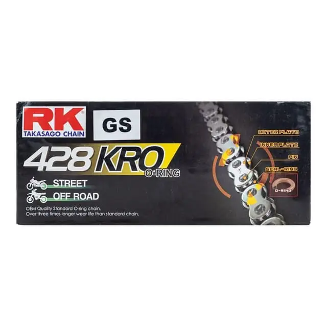 RK GS428KRO-136L Gold Chain Certified