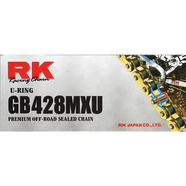 RK GB428MXU-136L Gold Chain Professional Grade