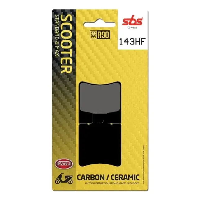 Secure Checkout SBS Scooter Ceramic Front / Rear Brake Pads