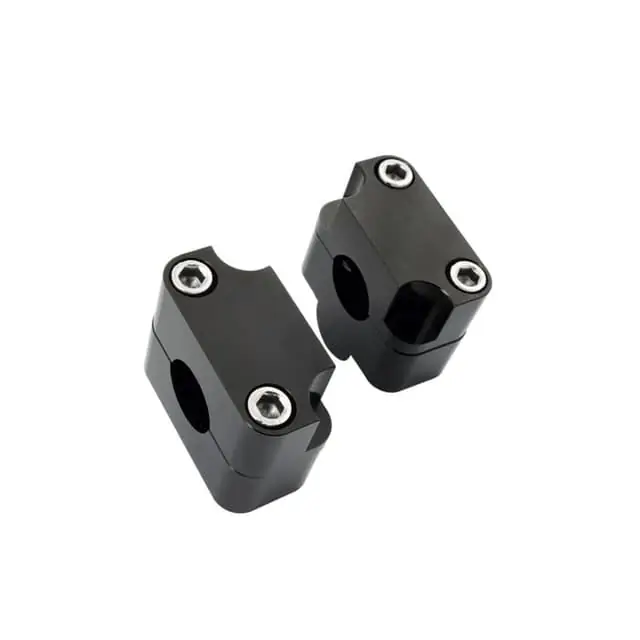 While Supplies Last Accossato 22mm Handlebar Black 22mm Riser Kit