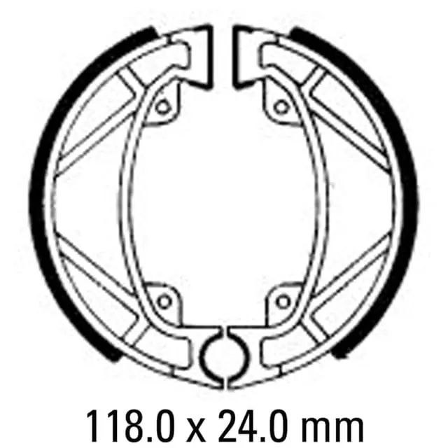 Time-Limited Ferodo FSB803 Brake Shoe Set