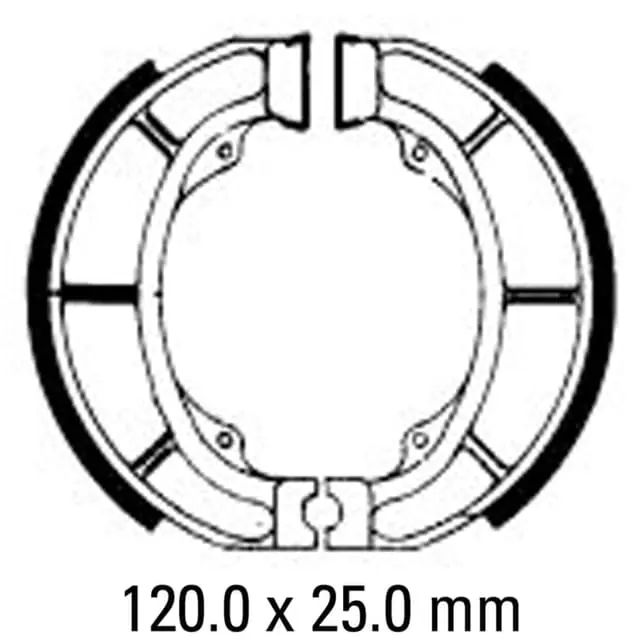 Exclusive Ferodo FSB777A Eco Brake Shoe Set