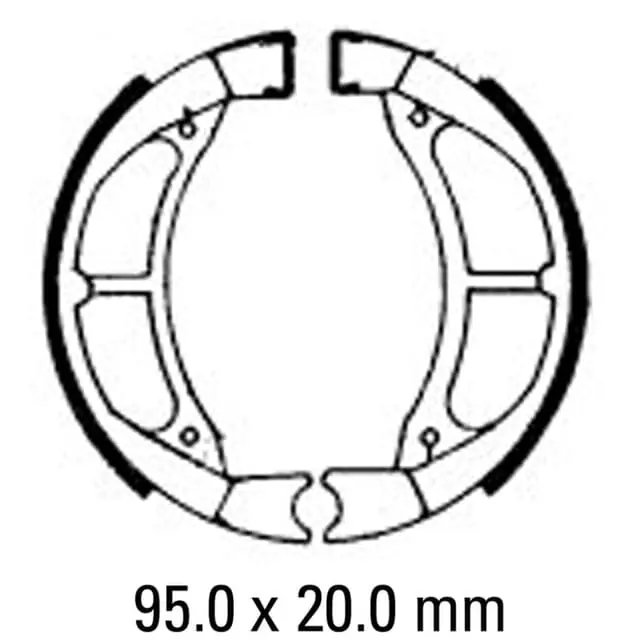 Special Offer Ferodo FSB764 Brake Shoe Set