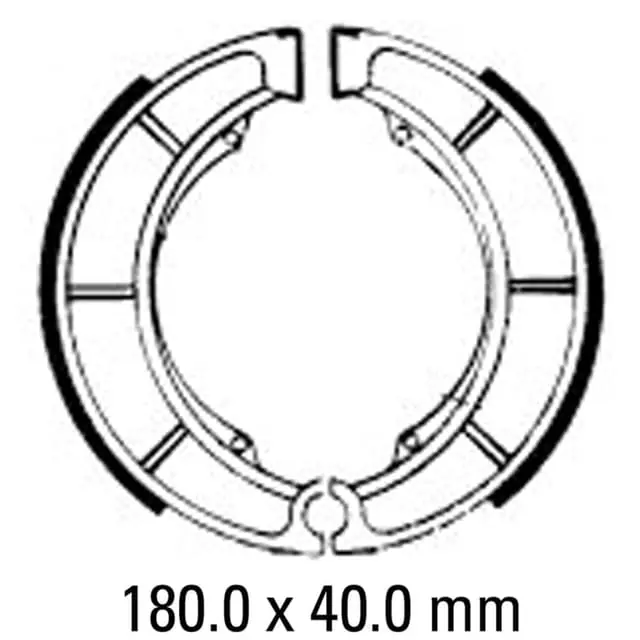 Reduced Price Ferodo FSB782 Brake Shoe Set