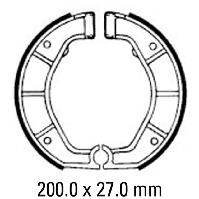 Viral Ferodo FSB863 Brake Shoe Set
