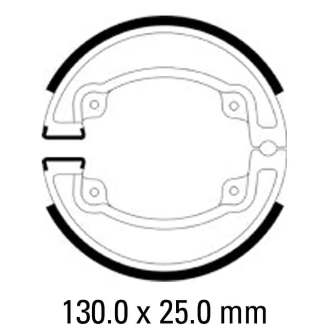 Affordable Ferodo FSB958A Eco Friction Brake Shoe Set